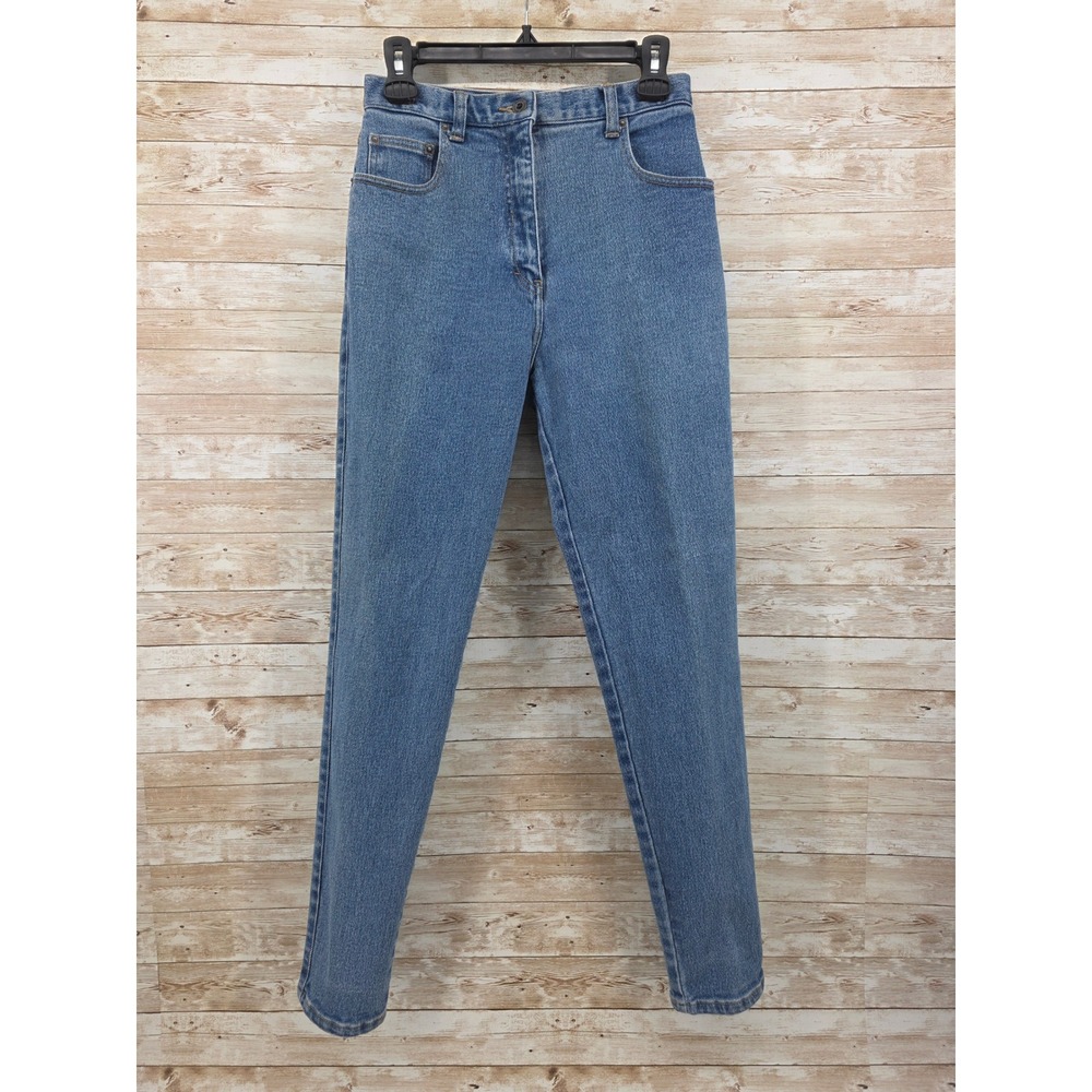 Ann Taylor Jeans Size 6 Vintage Straight High Rise Medium Wash Blue